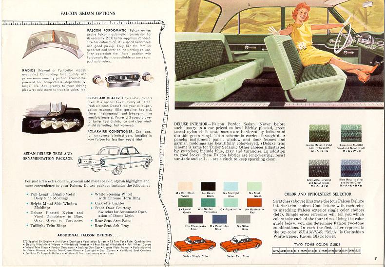 1961 Ford Falcon Brochure Page 15